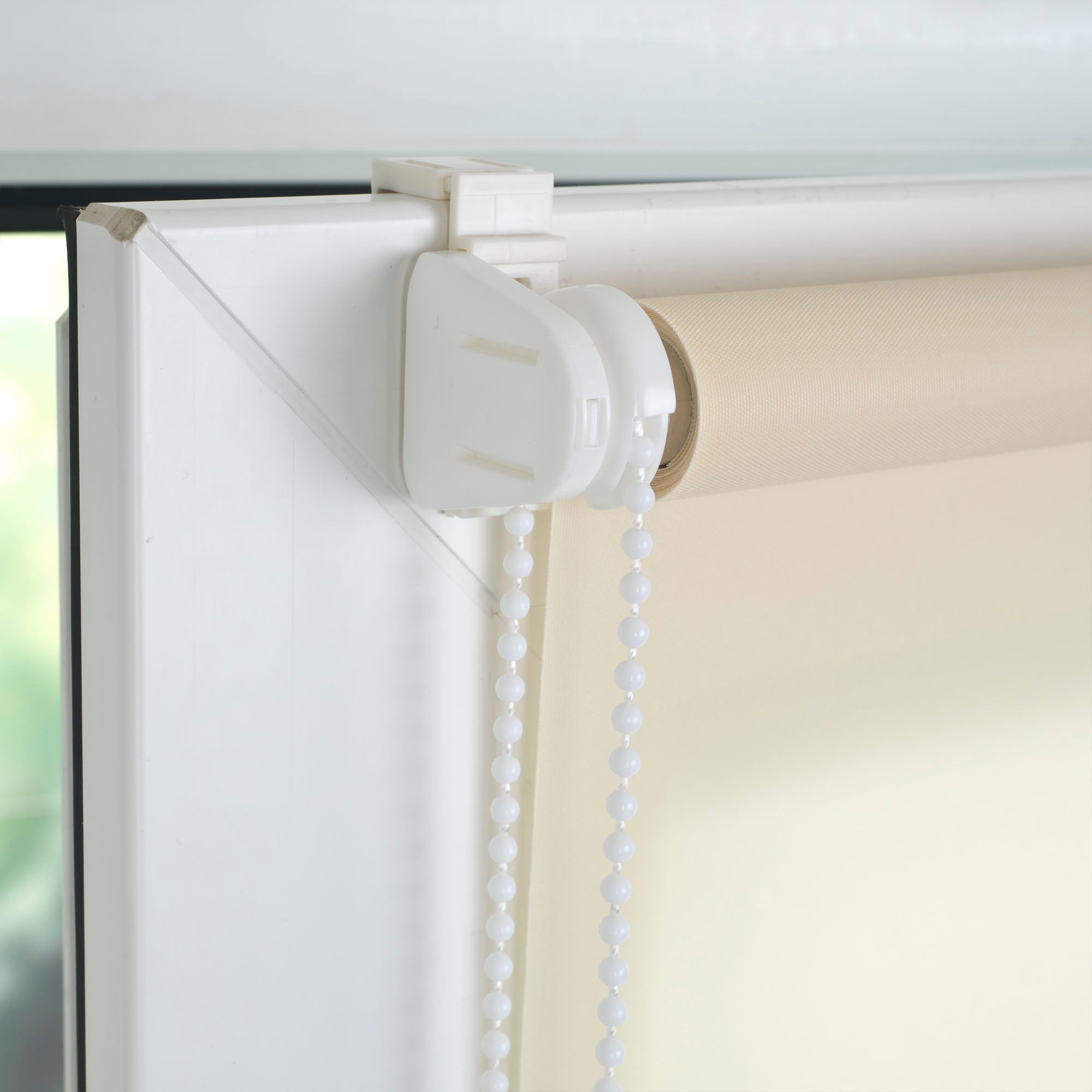 ourdeco® Klemmfix-Rollo | lichtdurchlässig | ohne Bohren | verschiedene Farben und Größen