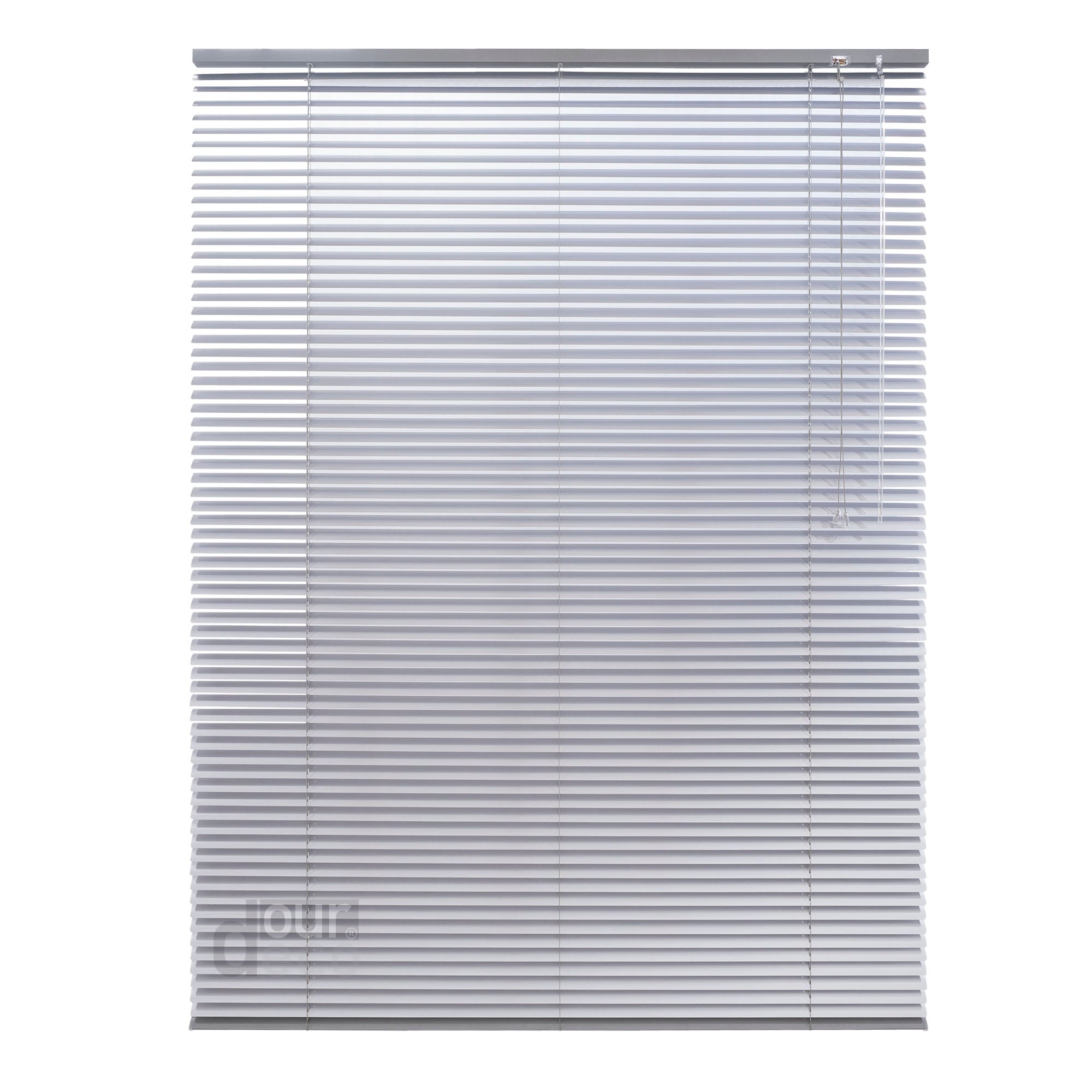 ourdeco® Aluminium-Jalousie, 130 cm Länge viele Farben und Breiten, Montage an Wand oder Decke