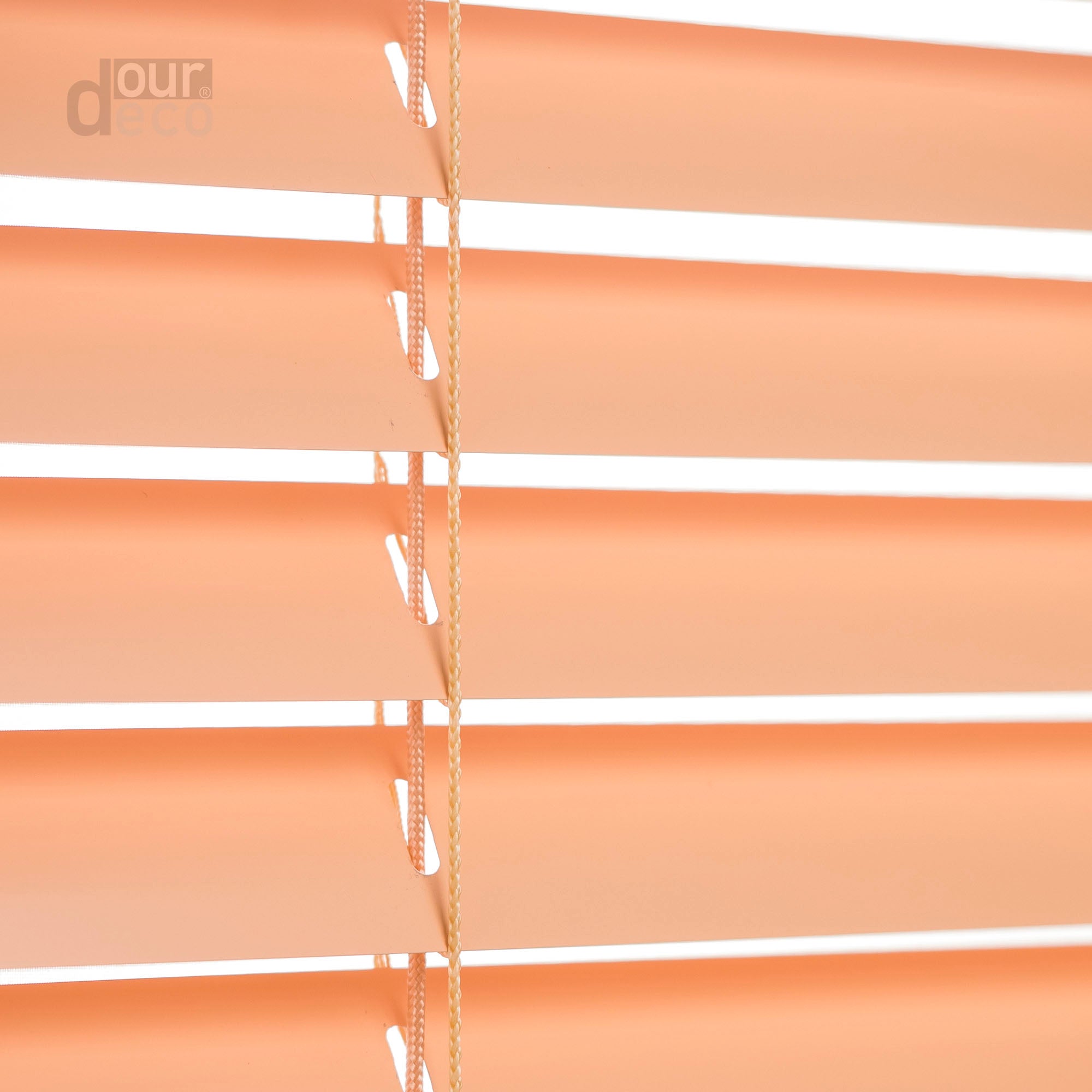 ourdeco® Aluminium-Jalousie, 130 cm Länge viele Farben und Breiten, Montage an Wand oder Decke