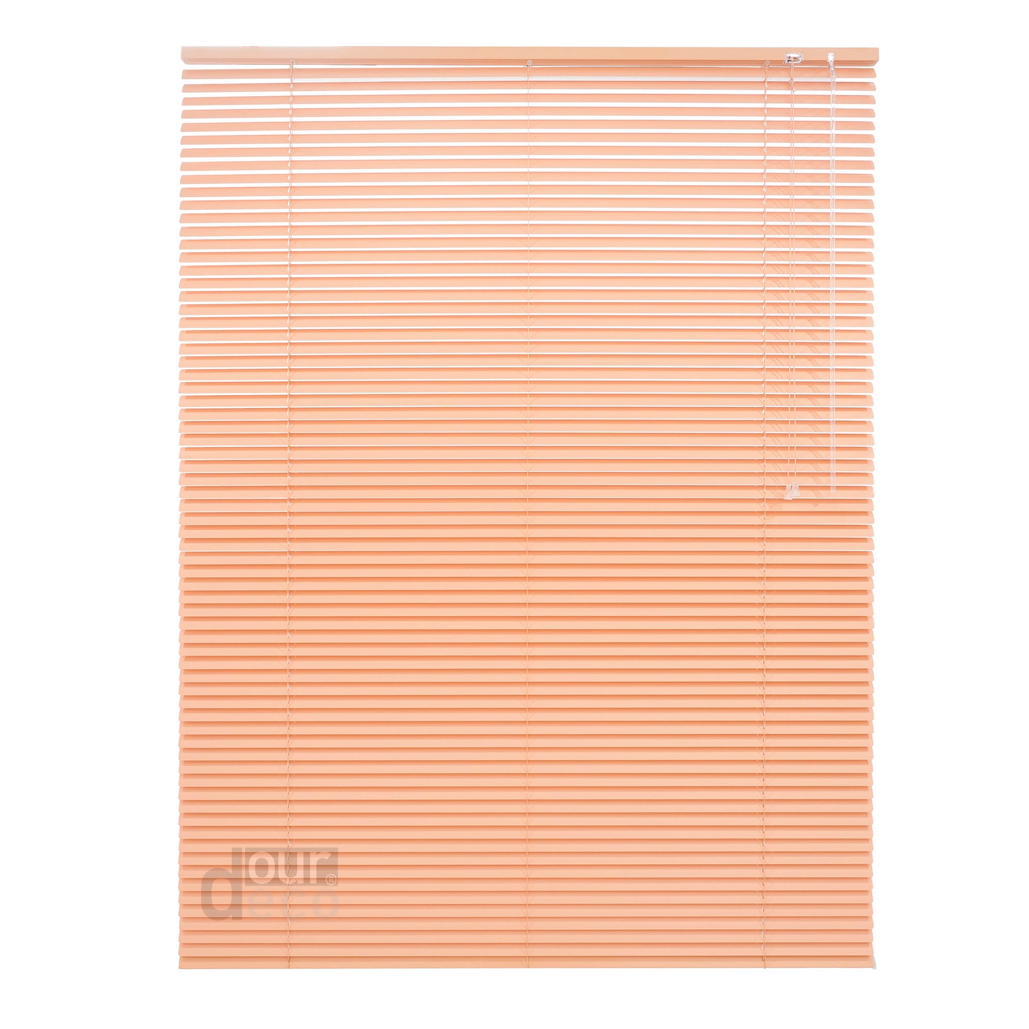 ourdeco® Aluminium-Jalousie, 130 cm Länge viele Farben und Breiten, Montage an Wand oder Decke