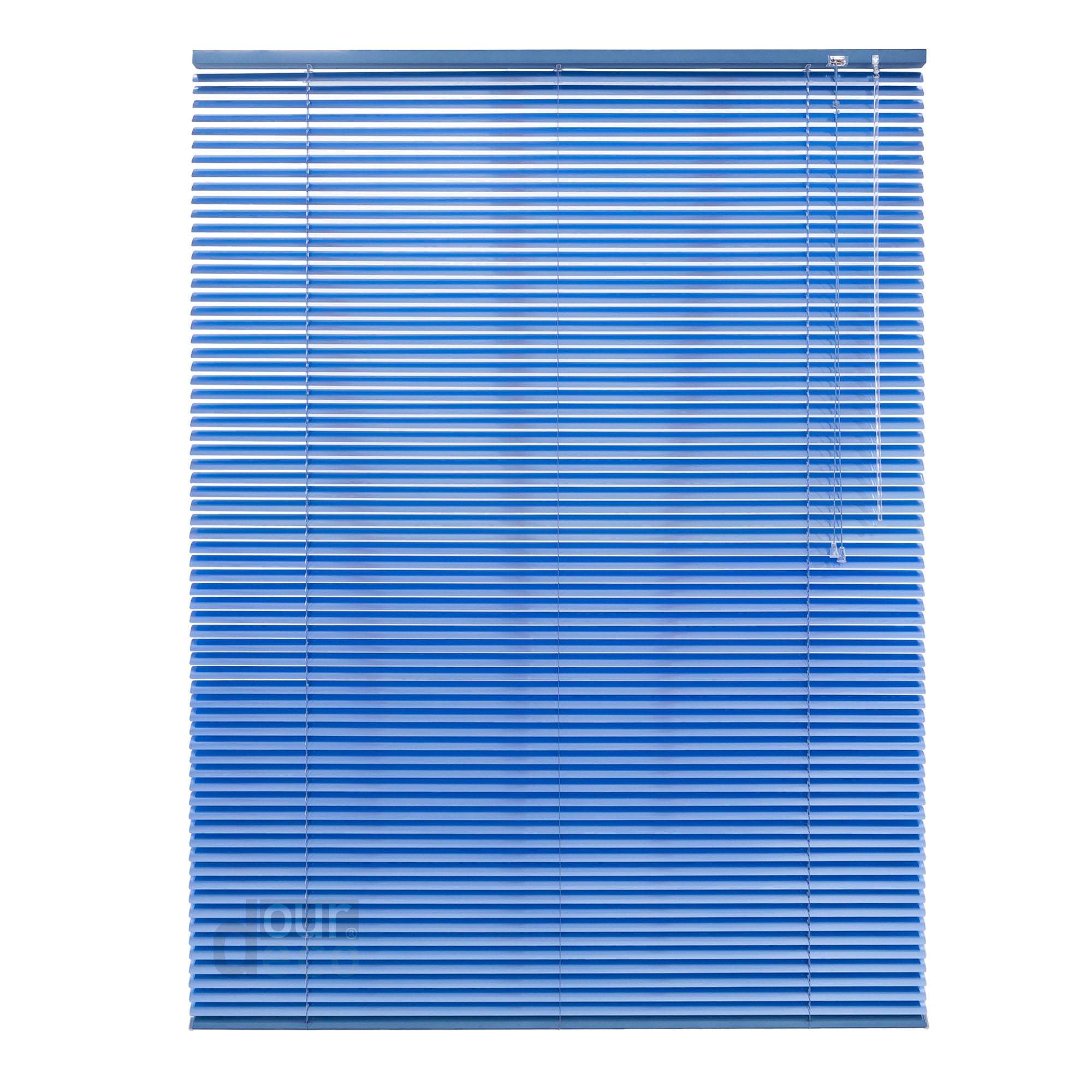 ourdeco® Aluminium-Jalousie, 130 cm Länge viele Farben und Breiten, Montage an Wand oder Decke
