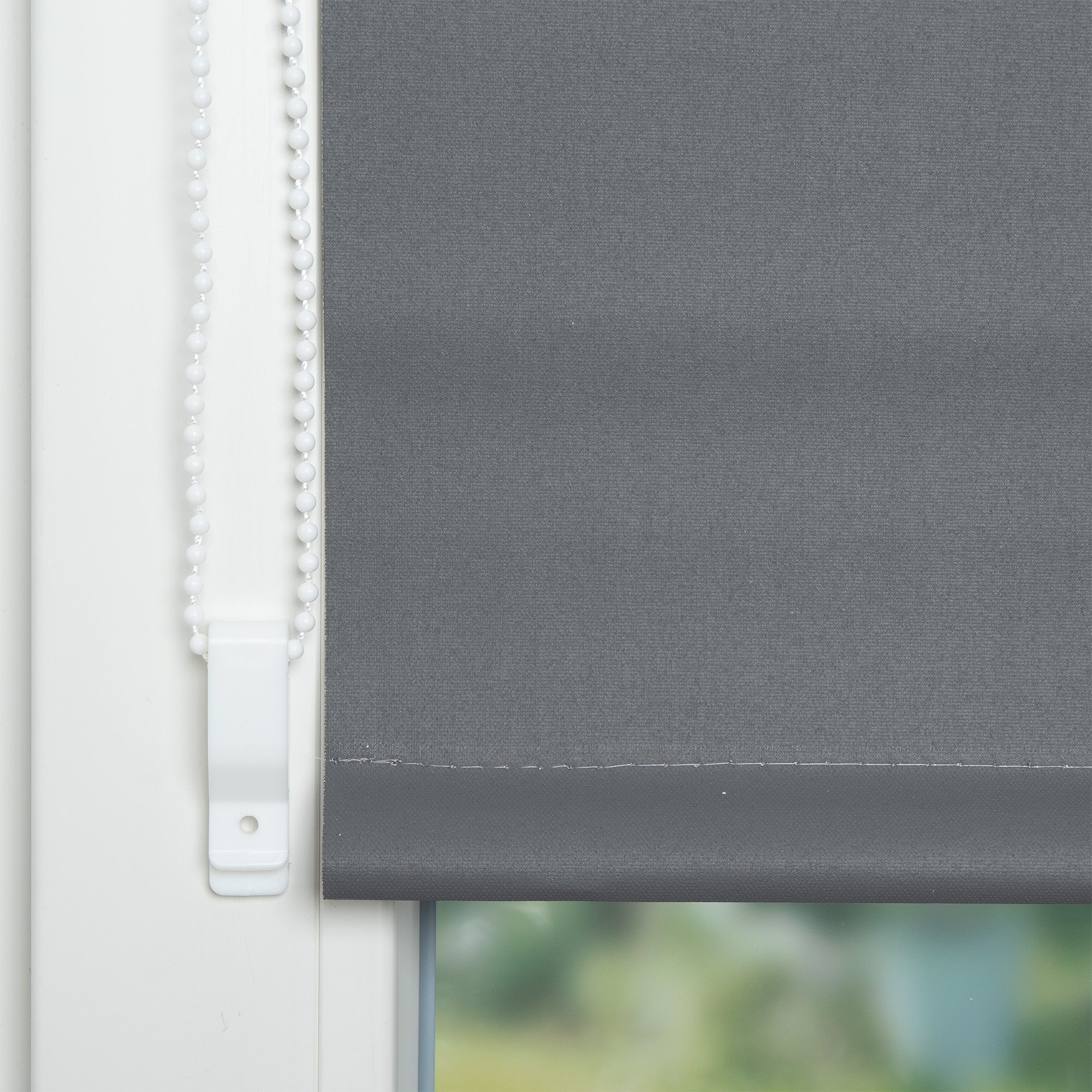 ourdeco® Klemmfix-Rollo | verdunkelnd | Thermo-Beschichtung | ohne Bohren | verschiedene Farben und Größen